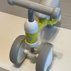 【アイデス D-Bike mini】三輪車 イエローペダルなし 屋内 の画像