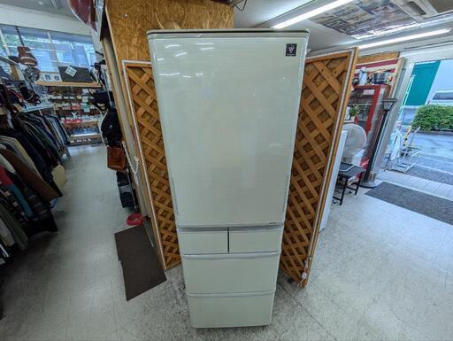 【愛品館江戸川店】保証充実 SHARP 2020年製 412L 5ドア冷凍冷蔵庫 SJ-W411F-N