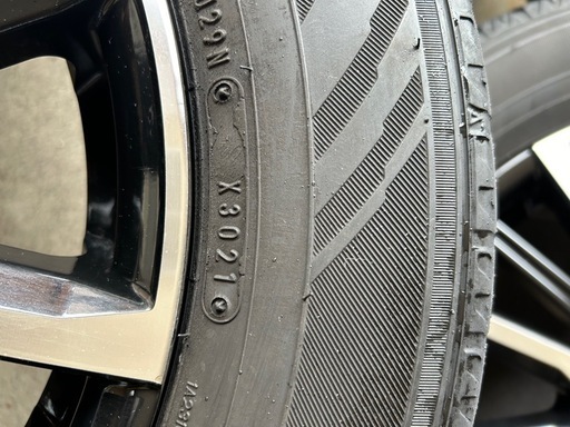 超美品　タイヤホイール4本セット　ナット20本付き