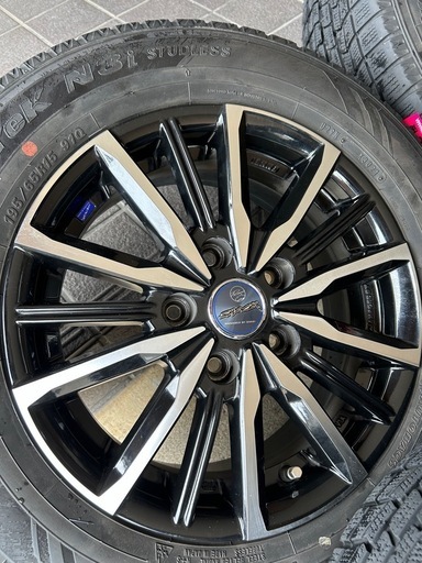 超美品　タイヤホイール4本セット　ナット20本付き