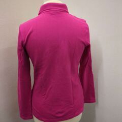 ☆ラルフローレン　Ralph Lauren　女の子　長袖　ピンク　ビッグポニー　ロゴ　刺繍　ポロシャツ　レディースの画像