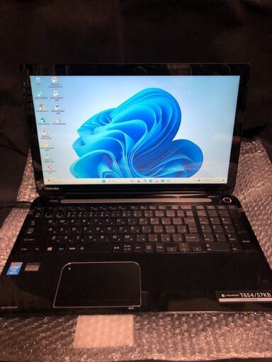TOSHIBA 東芝 dynabook タッチパネル液晶搭載 T654/57KB・Core i3・メモリー8G・HDD-750G・Win11+Office