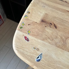 ダイニングテーブル　イス4個セットの画像