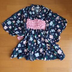 ゆかた2点セット　120～130センチ