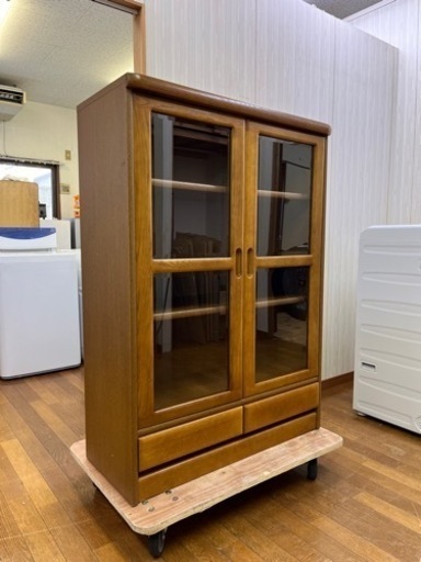 i 人気の高級家具!! 浜本工芸 書棚 木製家具 家具 収納家具 キャビネット