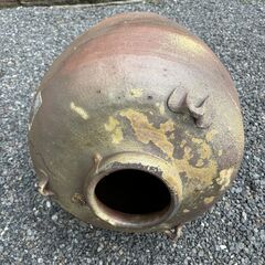四耳壺　大きな壺　田舎のかめの画像