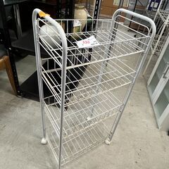 リサイクルショップどりーむ天保山店　No14675　ラック　スチールラック　キッチンラック　スリムラックの画像