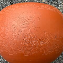 火鉢　壺　常滑焼の画像