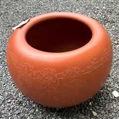 火鉢　壺　常滑焼の画像