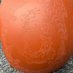 火鉢　壺　常滑焼の画像