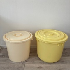 漬物樽と重石をセットで安くお譲りします