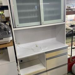 【SALE】食器棚　キッチンボード　中古　リサイクルショップ宮崎屋24.12.7