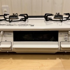 2口ガスコンロ　調理器具 ガステーブル（パロマ）