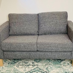 IKEA KARLSTAD 二人掛けコンパクトソファ 【組立済】