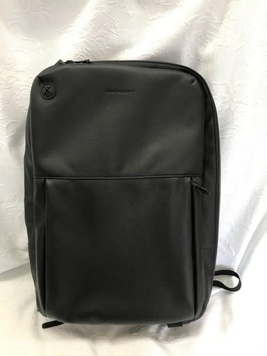 BROSKI AND SUPPLY HUB-STANDARDレザーリュック/BK