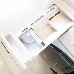 【高年式・美品】SHARPドラム式洗濯機　ES-H10G-WR　2022年式の画像