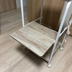 ＜取引先決定＞※10/12まで【美品】キッチン用 家電収納ラック（幅：48cm×奥行：38cm×高さ：90cm）の画像