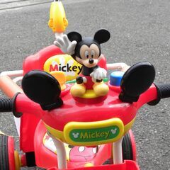 ミッキー三輪車　　アイデス　中古の画像