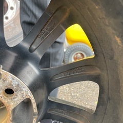 17インチ　４穴　アルミホイール4本の画像