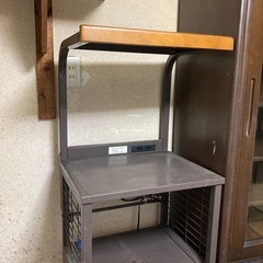 【無料】レンジ台　コンセントつき