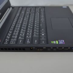 中古良品ノートパソコン IIYAMA P955ET Windows11+office 爆速SSD1TB+HDD2TB coer i7-8750H/メモリ32GB/15.6インチ/webカメラ/無線内蔵の画像