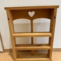 【受付中　平日限定 】スパイスラック　木製棚　3段】の画像