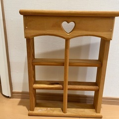 【受付中　平日限定 】スパイスラック　木製棚　3段】の画像