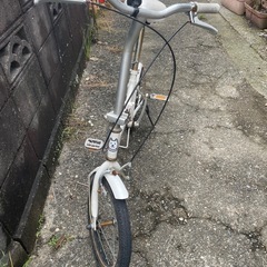 取引決まりましたお父さん犬ソフトバンク折りたたみ自転車の画像