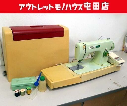 BROTHER ミシン Fain Line フットペダル ケース付き ジャンク扱い品 札幌市北区屯田店