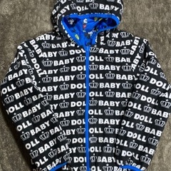 中古品　リバーシブルパーカー　140の画像