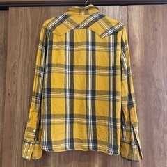 Lee チェック　ワイシャツの画像