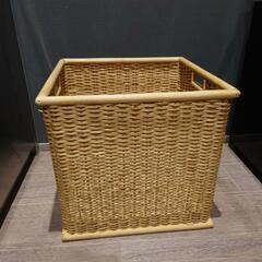 【無料で差し上げます】無印良品 ブリ材バスケット