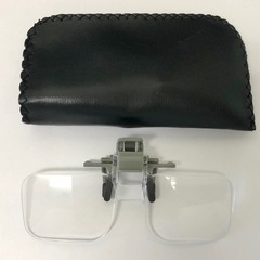 ルーペ　眼鏡に付けるタイプ　まとめ売り応相談の画像