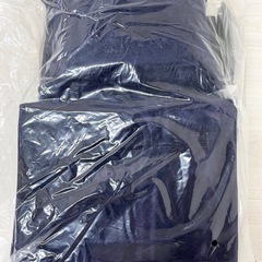 【未使用品】キャンパーズコレクション 山善 ポンプインエアベッド シングル FAB-001FP ネイビー ロング&ワイド設計 フットポンプ内蔵 アウトドア用品 防災グッズの画像