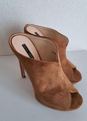 BABYPURE　プラットフォームミュール　　厚底サンダル　美品　22㎝