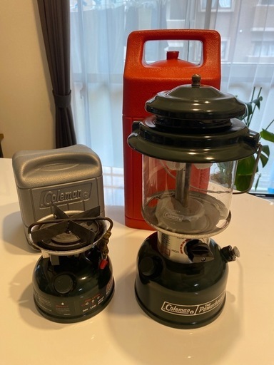 コールマン　ランタン　ストーブ