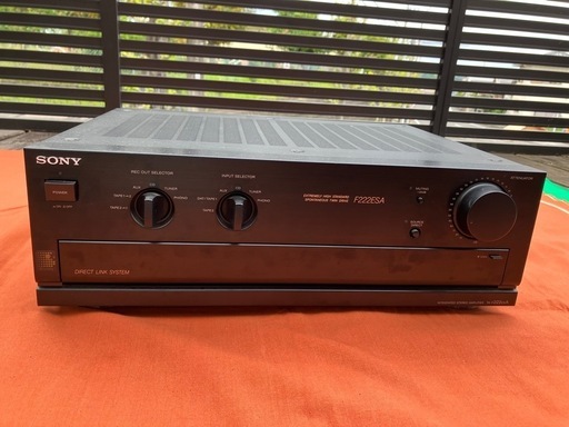ステレオアンプ　SONY F222ESA