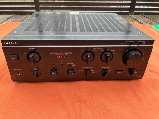 ステレオアンプ　SONY 333ESR
