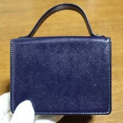 【未使用】CHARLES JOURDAN 本革バッグ型小物ケースの画像