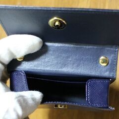 【未使用】CHARLES JOURDAN 本革バッグ型小物ケースの画像