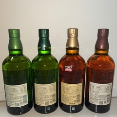 山崎、白州ウイスキーセットの画像