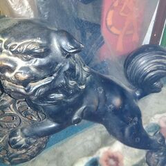 置物 獅子 部屋 掃除の画像