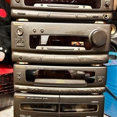 パナソニック　コンポ、オーディオ