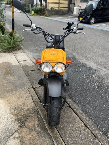 ズーマー　ホンダ　原付　イエロー