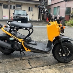 ズーマー　ホンダ　原付　イエローの画像