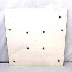 ss6824　ユーパワー プラデック ウォールアート クリスタル シルバー 60cm PLADEC アートパネル 壁掛け 立体 レリーフ インテリア メタリック アートパネル 中古の画像
