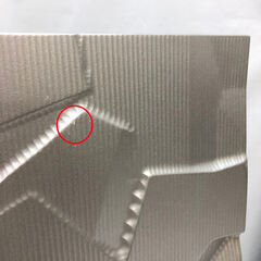 ss6824　ユーパワー プラデック ウォールアート クリスタル シルバー 60cm PLADEC アートパネル 壁掛け 立体 レリーフ インテリア メタリック アートパネル 中古の画像