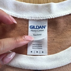 ギルダン カットソー リメイク古着の画像