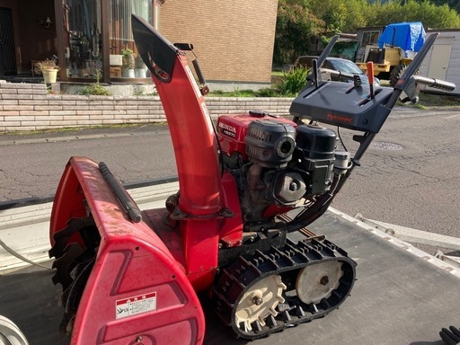 動作良好　除雪機 HONDA　HS870　HST　8馬力