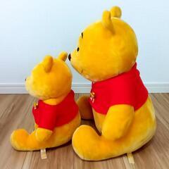 くまのプーさん大小セット(お座りタイプ)の画像